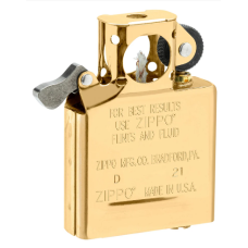 Zippo 65845 LTR Pipe Insert Gold Plate Box 